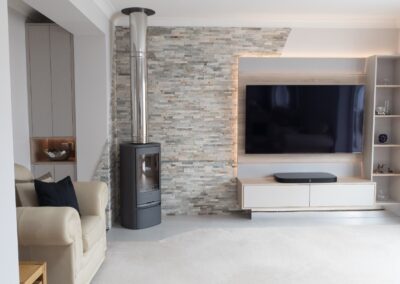 Lounge & Media Wall Installation in Wimborne