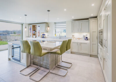 Elegant English Grey In-frame Kitchen in Verwood